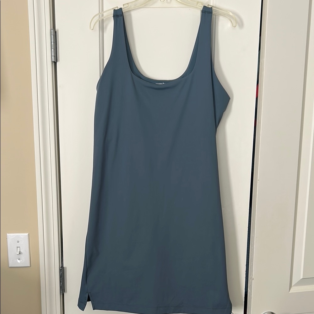 Old Navy blue/gray Active Sleeveless Dress
